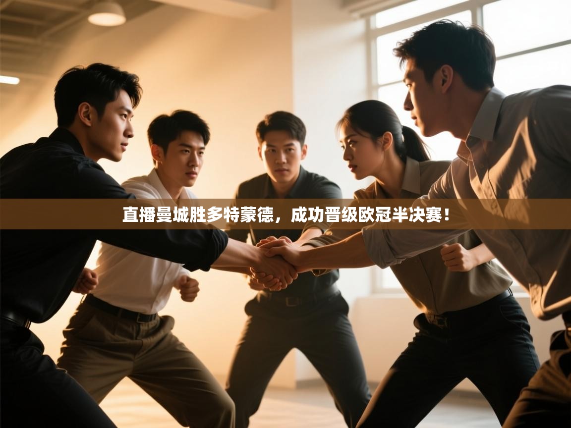 直播曼城胜多特蒙德，成功晋级欧冠半决赛！